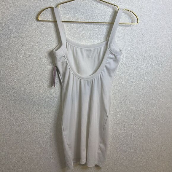 NWT- Wild Fable- white ribbed, body con casual dress with low back-size XS - Picture 4 of 7